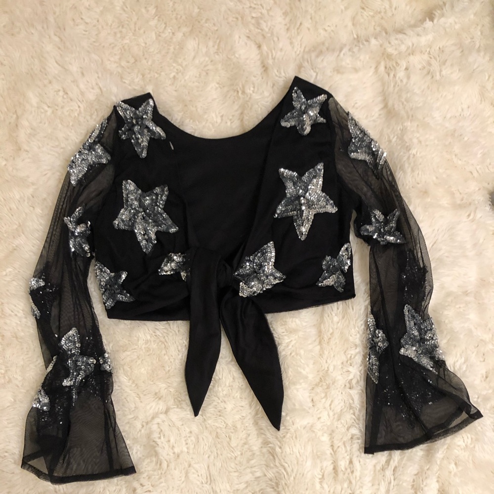 ASOS Star Crop Top